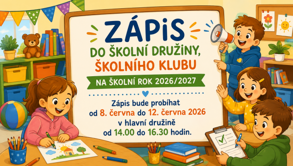 Zápis do školní družiny