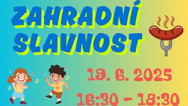 Zahradní slavnost 2025