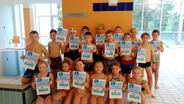 Ukončení plaveckého výcviku