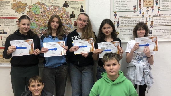 Školní kolo olympiády v AJ 2025/2026