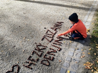 Kaštany a co vše se snimi dá dělat. 