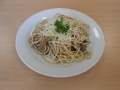 Špagety s houbami po krkonošsku