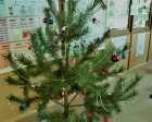 Vánoční stromek od Terezky Soukupové a světýlka od Laury Hlaváčové